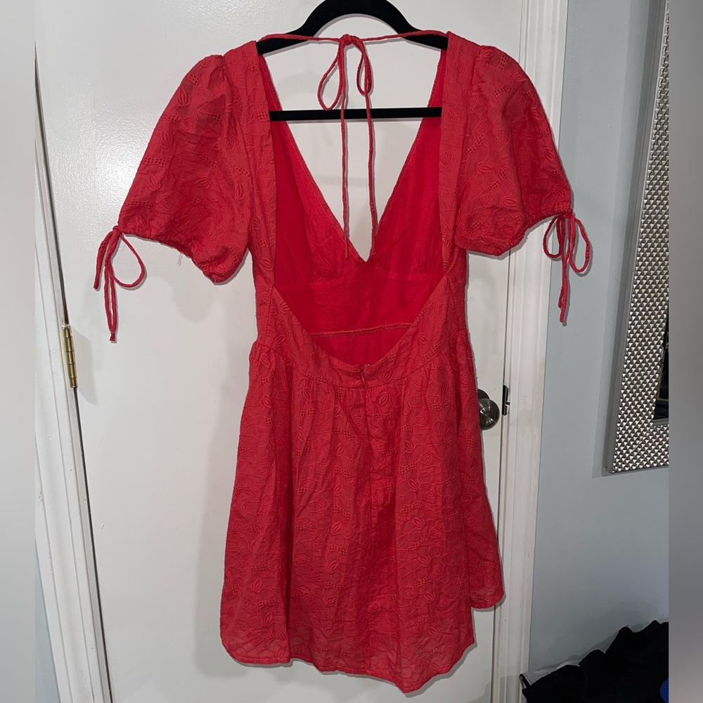 White Fox Boutique Red Mini Dress - Picture 3 of 5